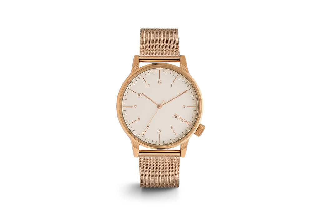 Winston Royale Rose Gold White