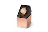 Winston Mirror Rose Gold Cognac