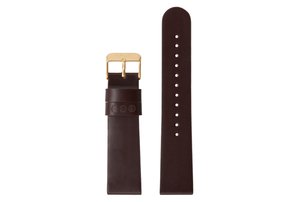 Winston Strap 20 Burgundy Gold