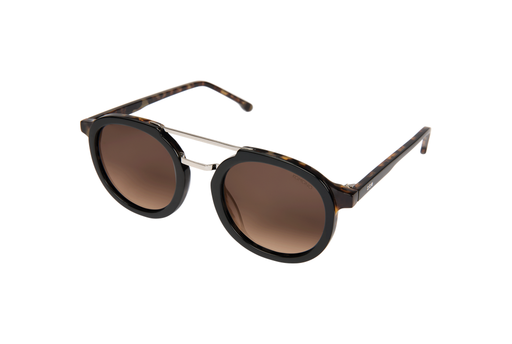 The Gilles Acetate Black/Tortoise