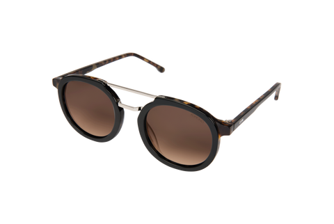 The Gilles Acetate Black/Tortoise