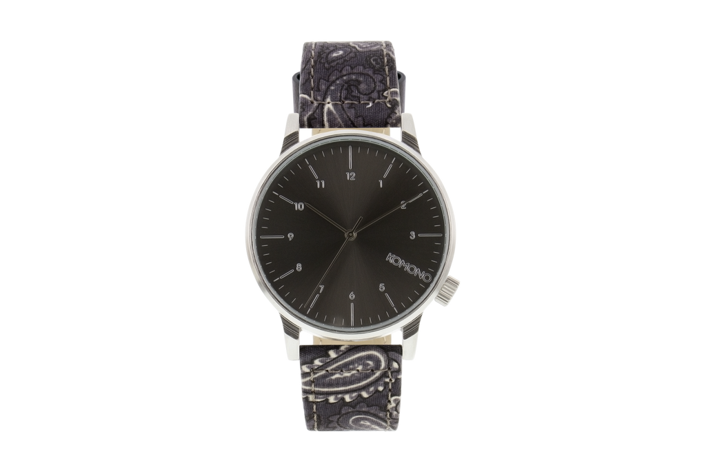 Winston Print Black Paisley